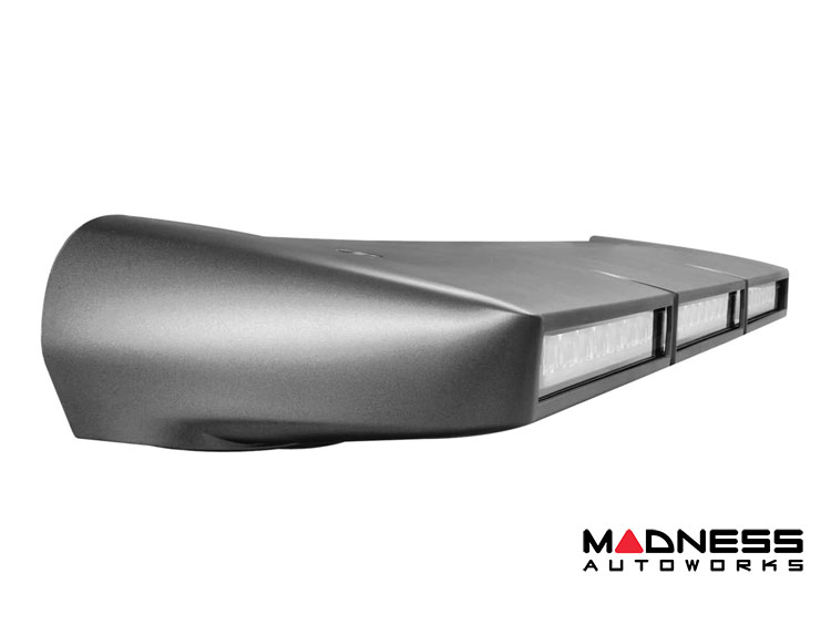 Ford Bronco Windshield Light Bar - Integrated Roof Light Bar System - Oracle - LED - Carbonized Grey